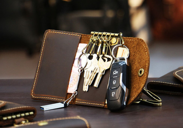 本革キーケース 9枚目の画像