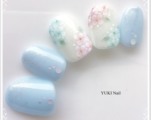 yukiaページ＊ネイルチップ ベージュの色違いネイル ネイルチップ（つけ爪） yuki-nail 通販