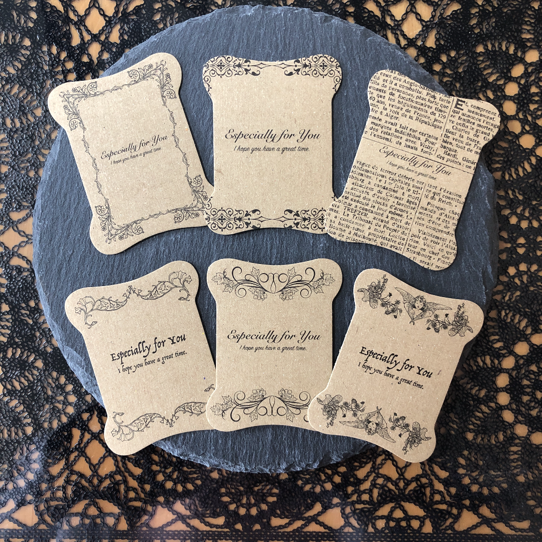 327    ＊糸巻き台紙     小花柄 327    ＊糸巻き台紙 小花柄