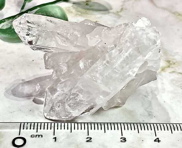 レインボー✨ ブラジル・ミナスジェライス州 トマスゴンサガ産 水晶 5枚目の画像