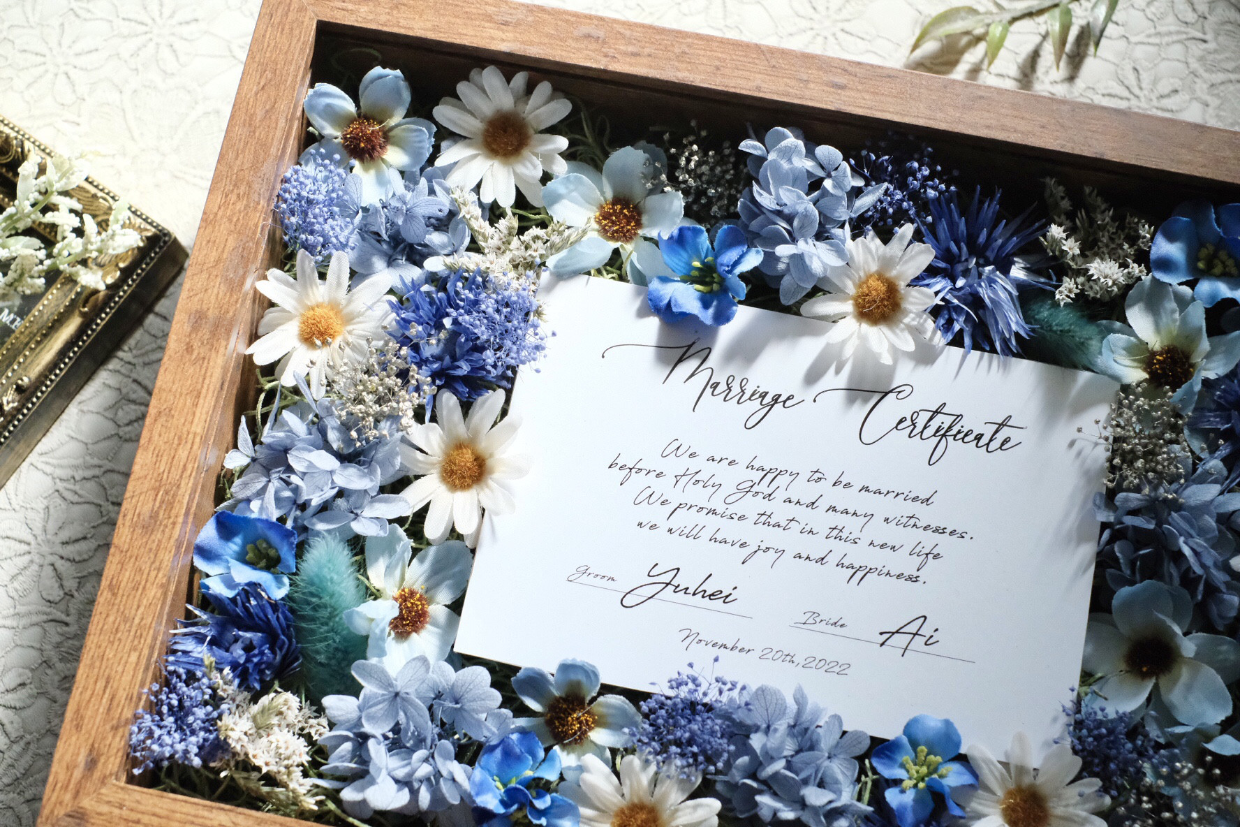 【オーダーメイド】参加型結婚証明書　※ 最11月上旬以降納品