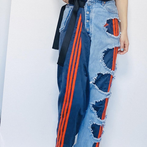 リメイクトラックパンツ ロングパンツ Concept store 通販 13743473