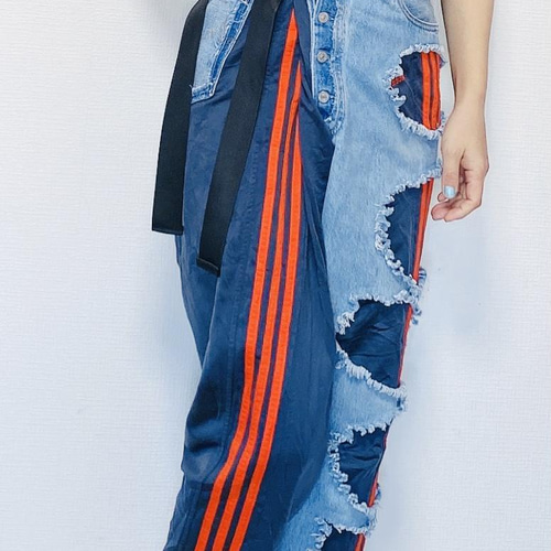 リメイクトラックパンツ ロングパンツ Concept store 通販 13743473