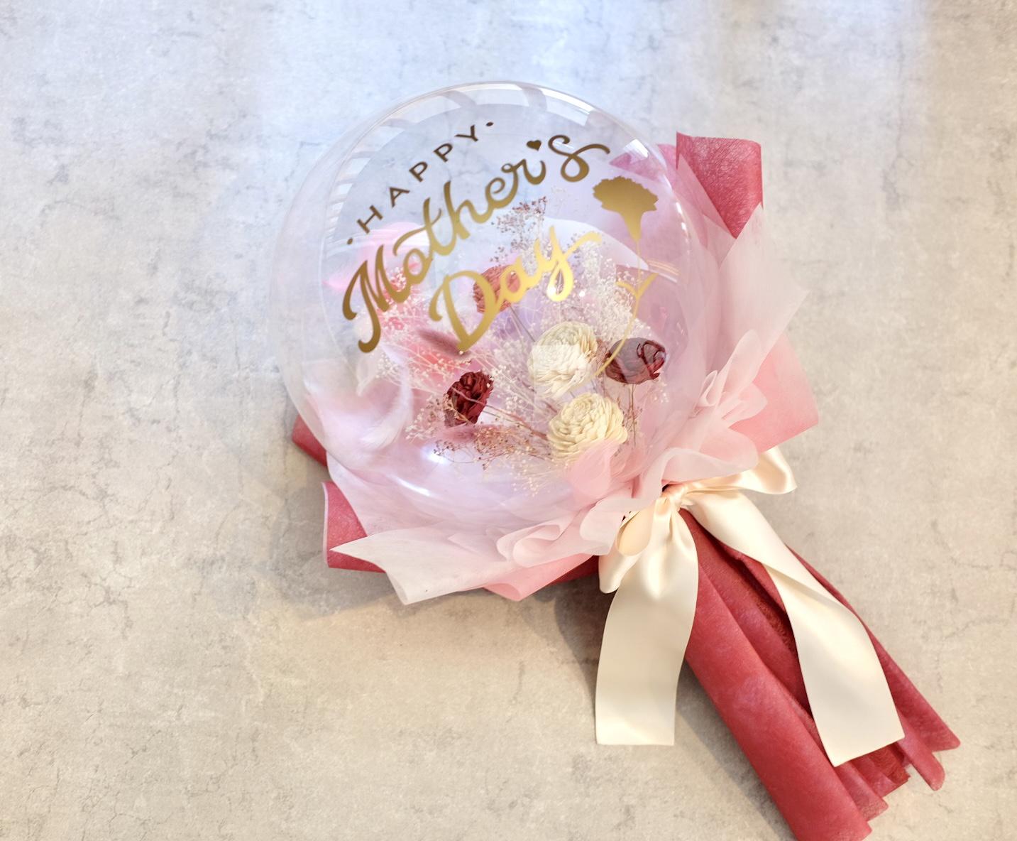 バルーンフラワー/レッド