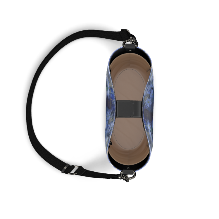 受注製作　海の底で見る夢　レザーバケットトート