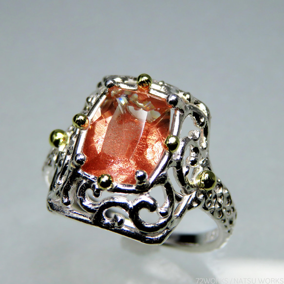 オレゴンサンストーン リング / Oregon Sunstone Ring 3枚目の画像