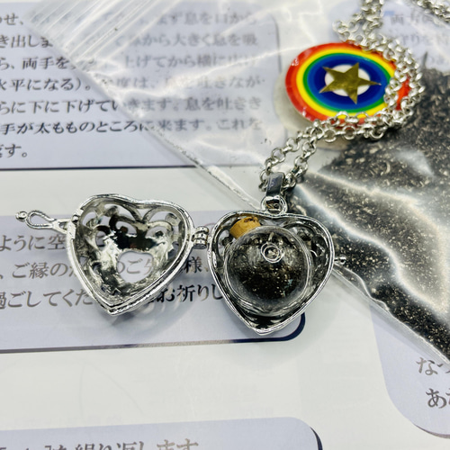 お待たせ! 隕石 ギベオン 隕石の粉 ネックレス ペンダント 隕石パウダー コレクション