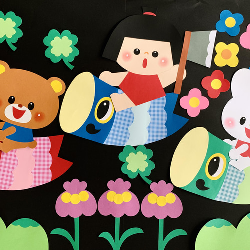 中古 鯉のぼり ⑥ 5m 金太郎 こいのぼり 3色 こどもの日 節句 (訳あり) 中古 鯉のぼり 金太郎 5m こいのぼり セット こどもの日 節句 イベント