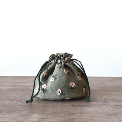 「専用」ミナペルホネンあおり巾着バッグ　ハンドメイド ミナペルホネン 巾着 のおすすめ人気通販 検索結果｜Creema