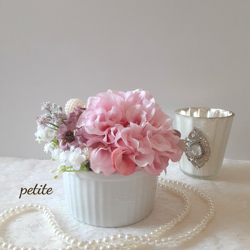 ピンク系 造花 花束 ブーケ アーティシャルフラワー リボン ピンク系 造花 花束 ブーケ アーティシャルフラワー リボン アーティ