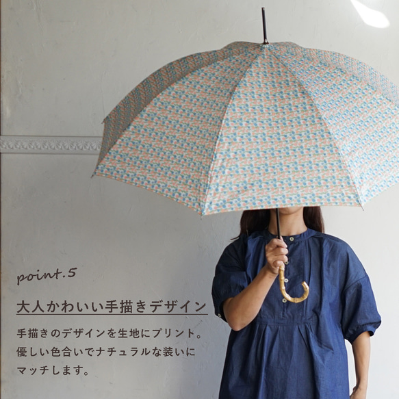 竹傘套植物長傘晴天雨天都可以使用 ALCEDO 161031 遮陽傘雨傘 第5張的照片