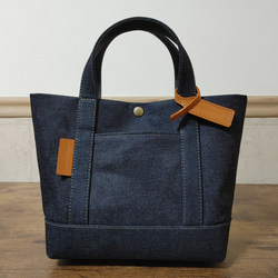 デニム トートバッグ 『Indigo』 Sサイズ トートバッグ BraveryField