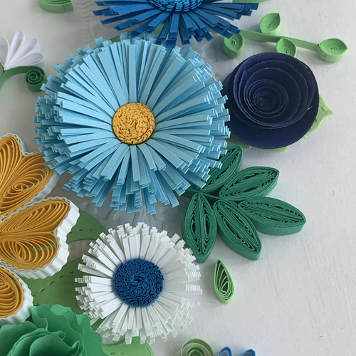 ペーパークイリング お花セット】 キット Megumi 通販 13746178