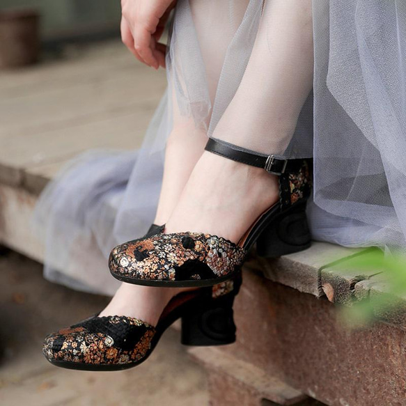 バック ストラップ パンプス サンダル レディース ヒール 可愛い オフ