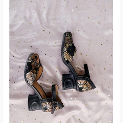 バック ストラップ パンプス サンダル レディース ヒール 可愛い オフ春の福袋  母の日  春 ワンピースに合う靴 12枚目の画像