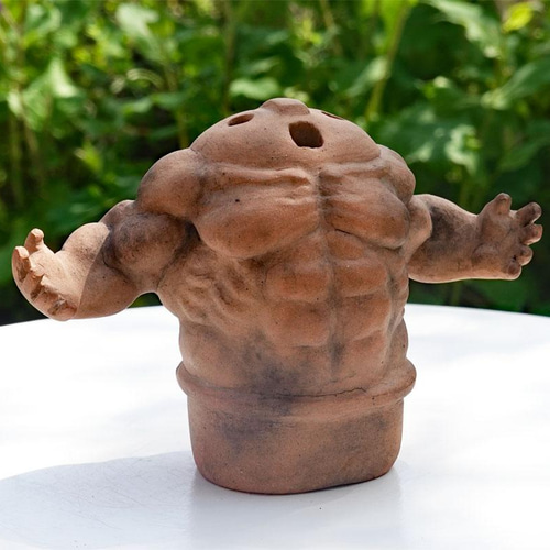 マッチョはにわ 彫刻 セラミミック 通販 13746936｜Creema(クリーマ)