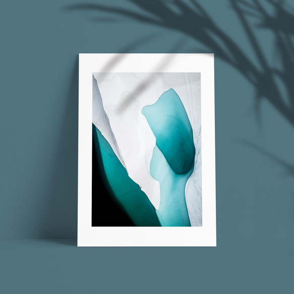 ☆インテリアアートポスター -abstract iceberg-【174】 4枚目の画像