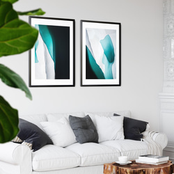 ☆インテリアアートポスター -abstract iceberg-【174】 3枚目の画像
