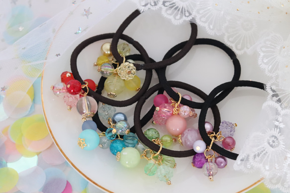 ★様ご確認用☆ハンドメイド　ヘアゴム Pop様ご確認用☆ハンドメイド ヘアゴム