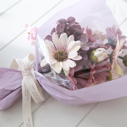 デイジーのミニブーケ 花束ラッピング☆母の日・入学・卒業ギフト 6枚目の画像