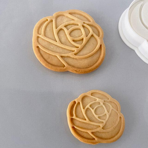 クッキー型（バラ2個セット） クッキー型（スタンプ付き） クッキー型