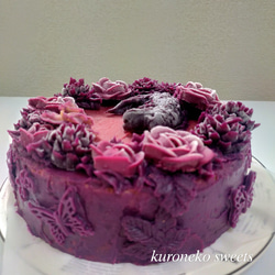 台湾カステラ × さつま芋の薔薇　グルテンフリー　バースデーケーキ　さつまいもスイーツ 厳選素材 10枚目の画像