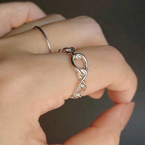 インフィニティリング シルバー925 silver｜Yahoo!フリマ（旧