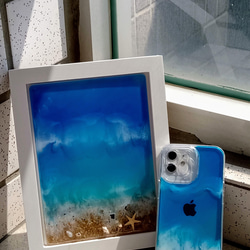 塗装済み電話ケース-iPhone13Pro | Summer Ocean 6枚目の画像