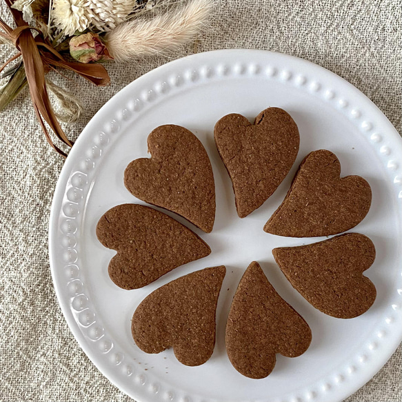 ピュアココアクッキー【卵・乳不使用】厳選素材・アレルギー対応・おやつ、プレゼントに 3枚目の画像