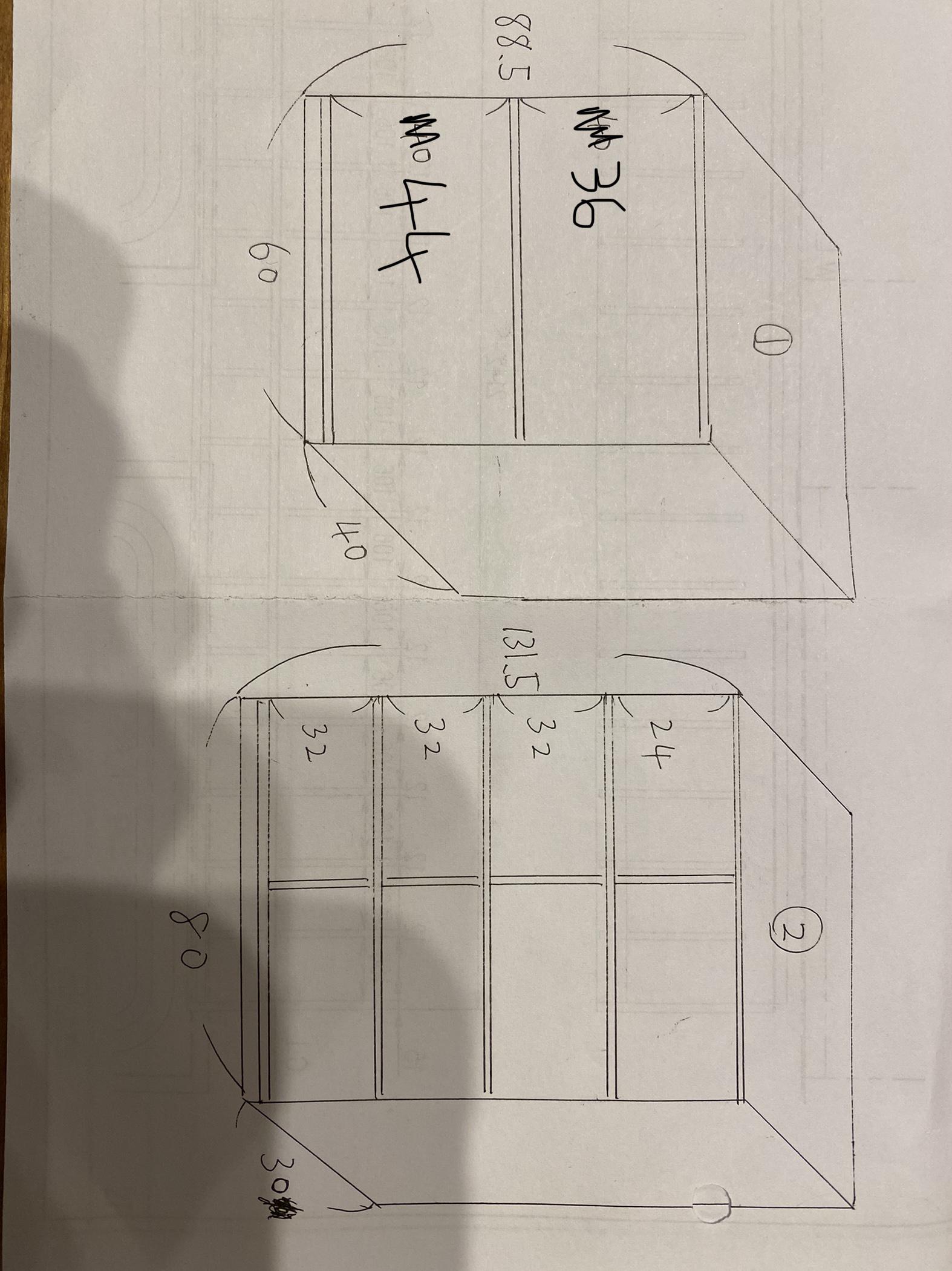 はな様専用　2段棚、4段棚  クリア塗装