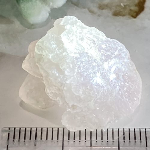 希少✨ 虹入りローズクォーツクラスター 原石ラフストーン