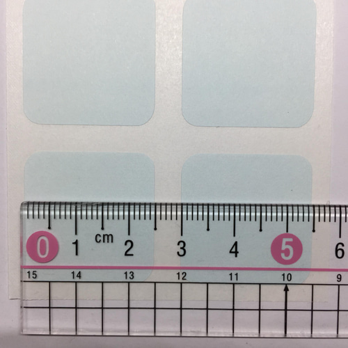 カラーラベルシール》正方形(角丸)2.5cm100枚 4色からお選 カラーラベルシール》正方形(角丸)2.5cm100枚 4色からお選