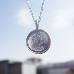 ペットの毛から作るジュエリー犬 猫 うちの子オーダー　クリスタル水晶ネックレス　K10・K18・Pt900 7枚目の画像