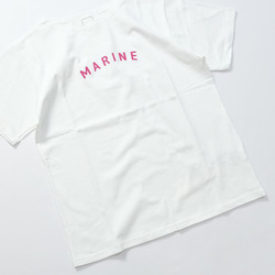 ✨30％OFF✨MARINE ロゴ刺繍 Tシャツ denicher DC221521 デニシェ カットソー 半袖 3枚目の画像