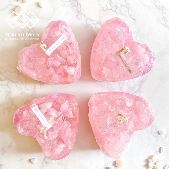 April / Birthstone candle《Morganite》 9枚目の画像