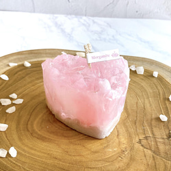 April / Birthstone candle《Morganite》 7枚目の画像