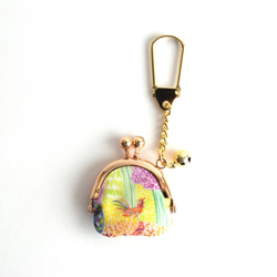 Tiny kiss lock purse keychain Liberty "Royal Oak House"[151] 第2張的照片