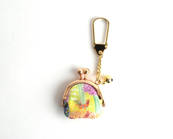 Tiny kiss lock purse keychain Liberty "Royal Oak House"[151] 第2張的照片