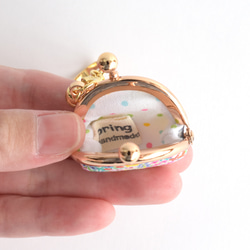 Tiny kiss lock purse keychain Liberty "Royal Oak House"[151] 第4張的照片