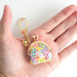 Tiny kiss lock purse keychain Liberty "Royal Oak House"[151] 第3張的照片