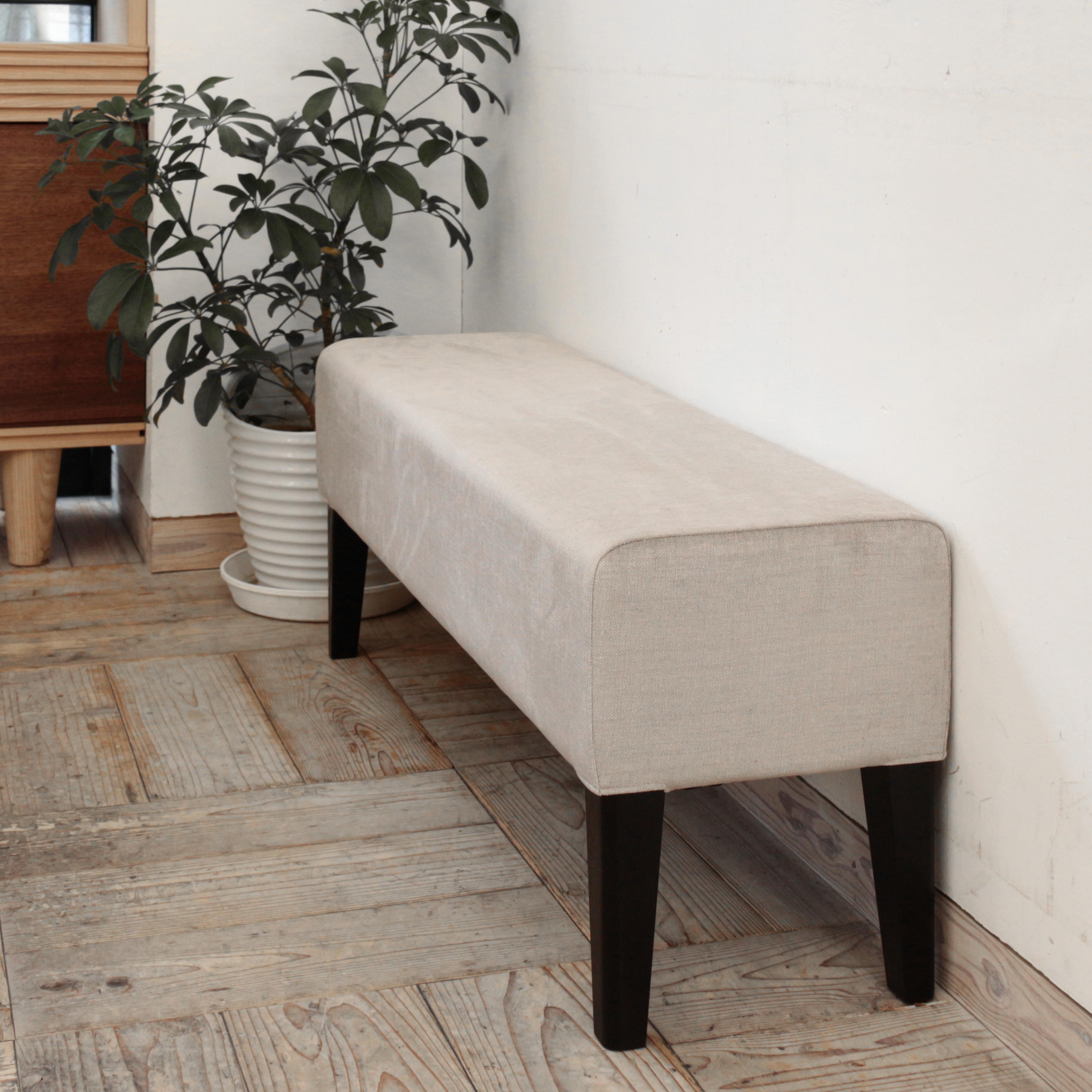 2s Bench D300(BK×グレーSP-UP5556)※幅・奥行オーダー