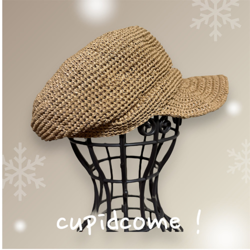 Atlast&co コットンレーヨンキャスケット Atlast&co コットンレーヨンキャスケット ネット限定お買い得