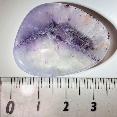スーパーセブン˚✧₊⁎アメジスト 虹入り 穴あき 天然石 東洋占星術師の 