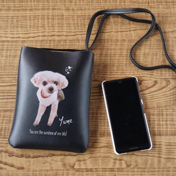 うちの子　ミニショルダーバッグ♥プレゼントに♥犬　猫　うさぎOK 5枚目の画像