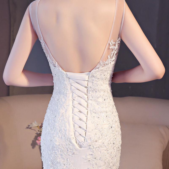 ウェディングドレス マーメイド ドレス バスト ウエスト ヒップ