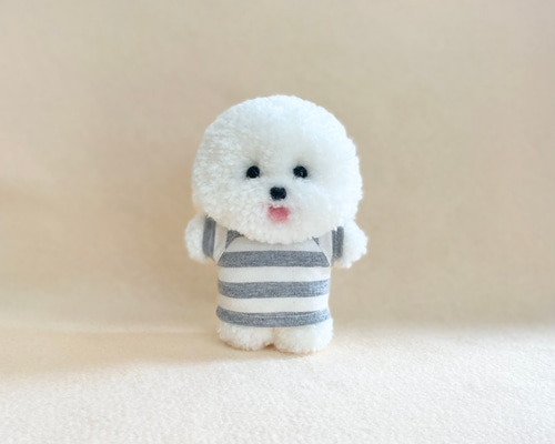 トイプードル　ビションフリーゼ　テディベア　ぬいぐるみ トイプードル ビションフリーゼ テディベア ぬいぐるみ ビション