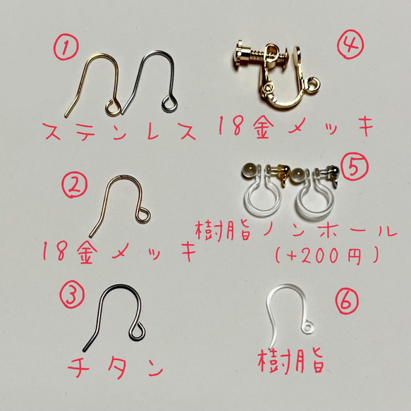 Iced Cherry Pierce〜氷漬けのさくらんぼピアス 11枚目の画像