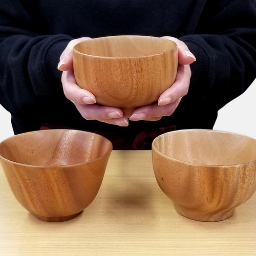 Na khaya ボウル【木製】【お椀】【汁椀】 お椀・ボウル・鉢 かの