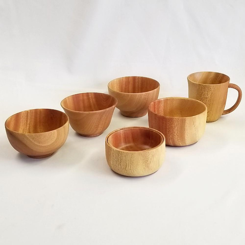 Na khaya ボウル【木製】【お椀】【汁椀】 お椀・ボウル・鉢 かの