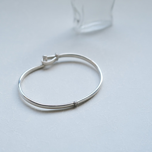 フック バングル シルバー925 バングル・リストバンド